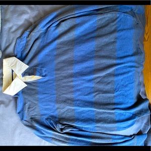 EUC J. Crew long sleeve rugby polo